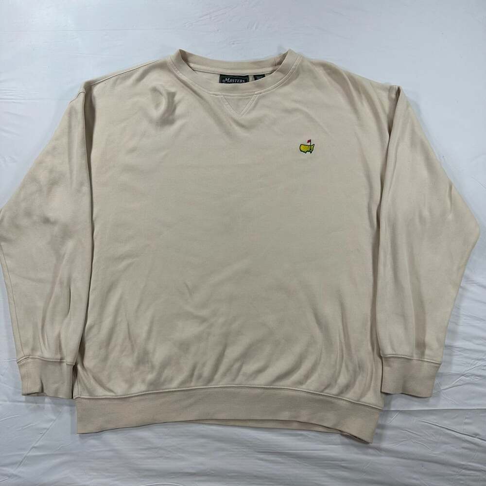 Masters Collection Golf Tournament Crewneck Sweatshirt Mens Large Embroidered